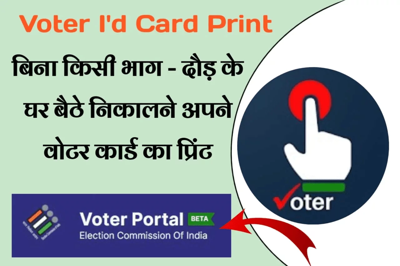 voter id card ka print kaise nikale